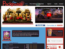 Tablet Screenshot of cinepackewaia.com.ar